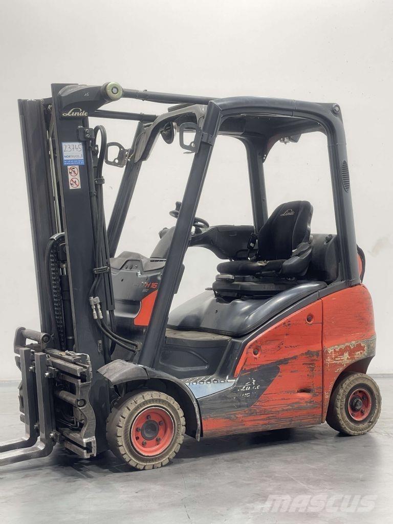 Linde H16T-01-391 Περονοφόρα ανυψωτικά κλαρκ με φυσικό αέριο LPG