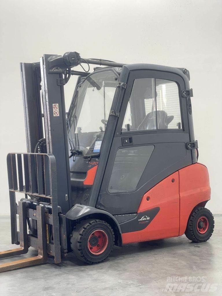 Linde H20T-01-391 Περονοφόρα ανυψωτικά κλαρκ με φυσικό αέριο LPG