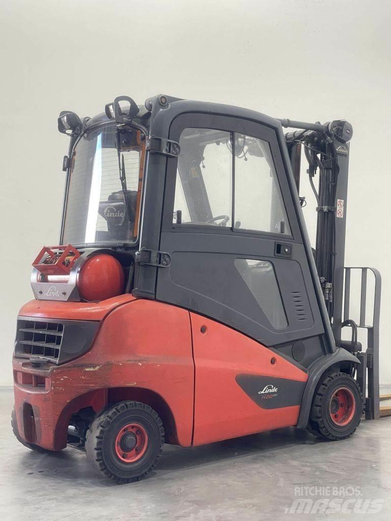 Linde H20T-01-391 Περονοφόρα ανυψωτικά κλαρκ με φυσικό αέριο LPG