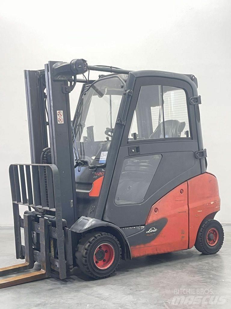 Linde H20T-01-391 Περονοφόρα ανυψωτικά κλαρκ με φυσικό αέριο LPG
