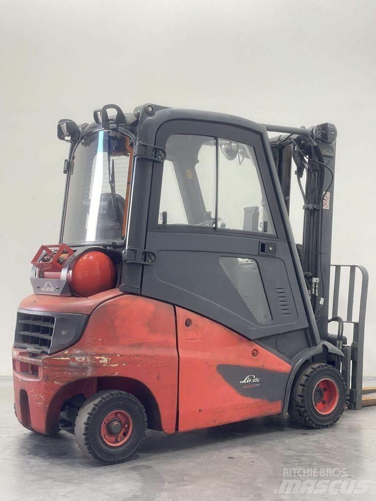 Linde H20T-01-391 Περονοφόρα ανυψωτικά κλαρκ με φυσικό αέριο LPG