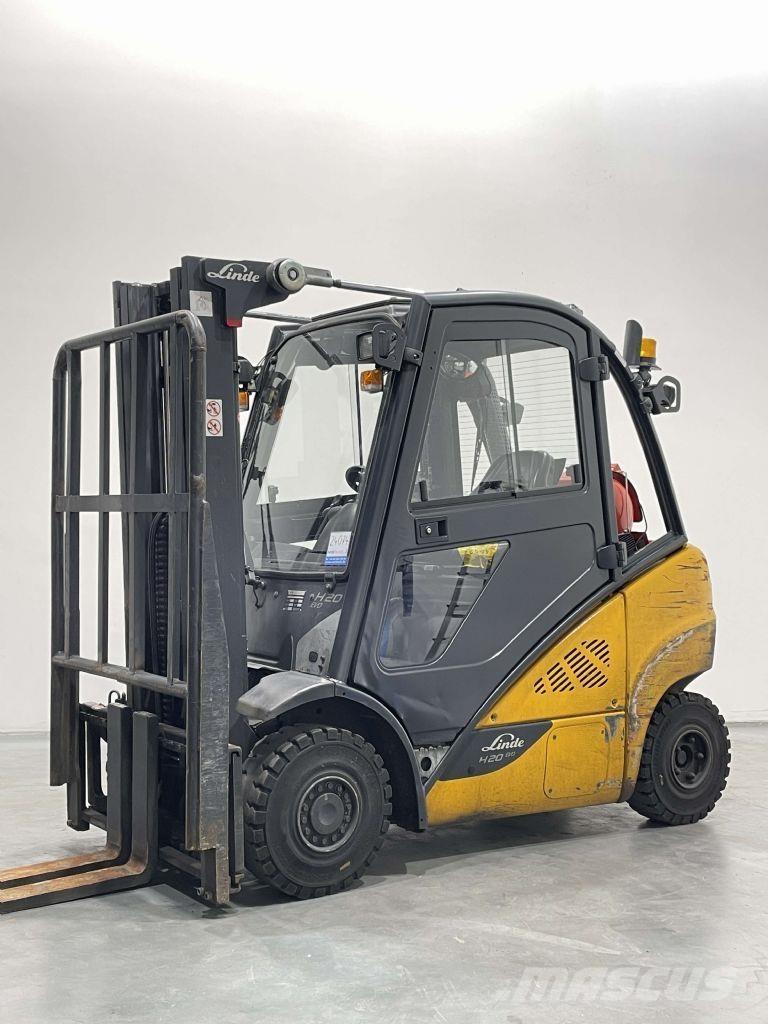 Linde H20T-02/600-392 Περονοφόρα ανυψωτικά κλαρκ με φυσικό αέριο LPG