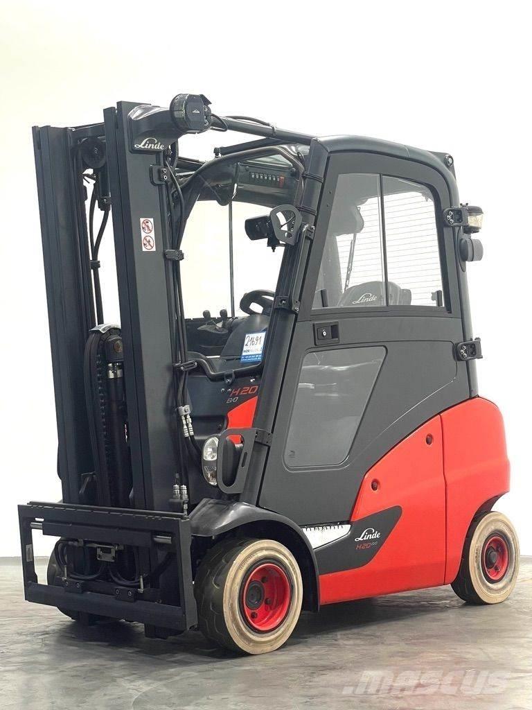 Linde H20T-391-EVO Περονοφόρα ανυψωτικά κλαρκ με φυσικό αέριο LPG