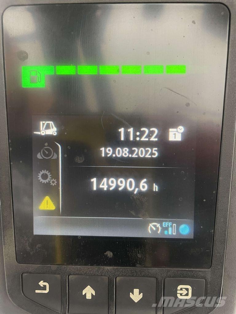 Linde H25T-01-1202 Περονοφόρα ανυψωτικά κλαρκ με φυσικό αέριο LPG