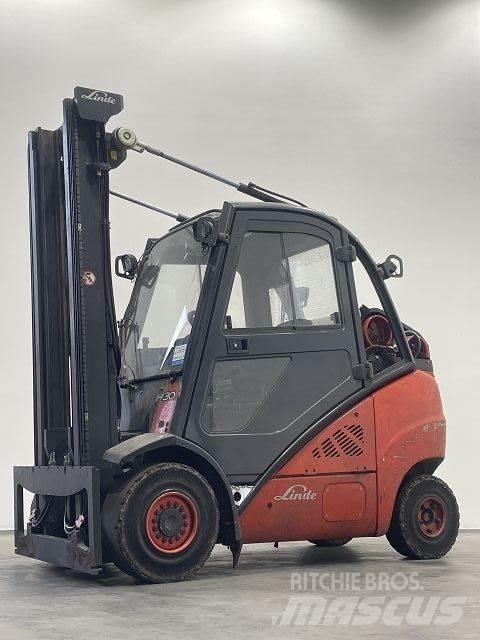 Linde H30T-01 393 Περονοφόρα ανυψωτικά κλαρκ με φυσικό αέριο LPG