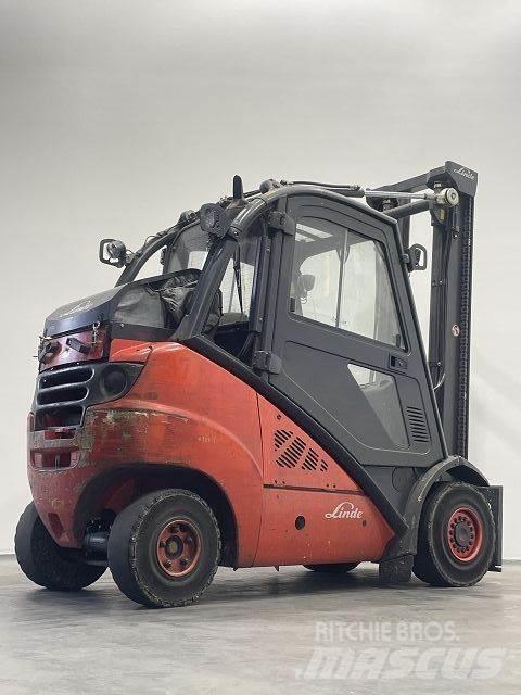 Linde H30T-01 393 Περονοφόρα ανυψωτικά κλαρκ με φυσικό αέριο LPG