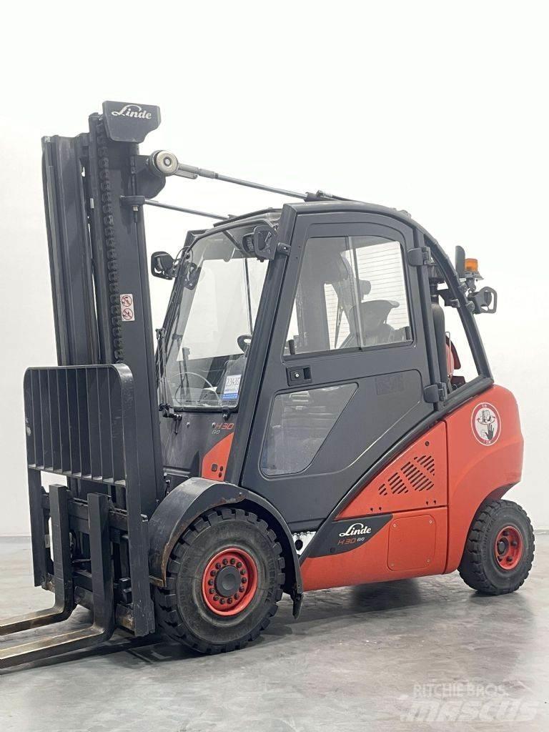 Linde H30T-02-393 Περονοφόρα ανυψωτικά κλαρκ με φυσικό αέριο LPG