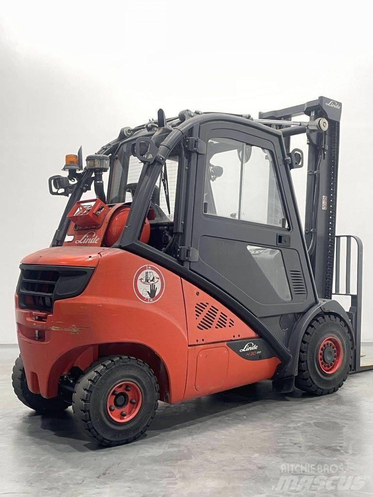 Linde H30T-02-393 Περονοφόρα ανυψωτικά κλαρκ με φυσικό αέριο LPG