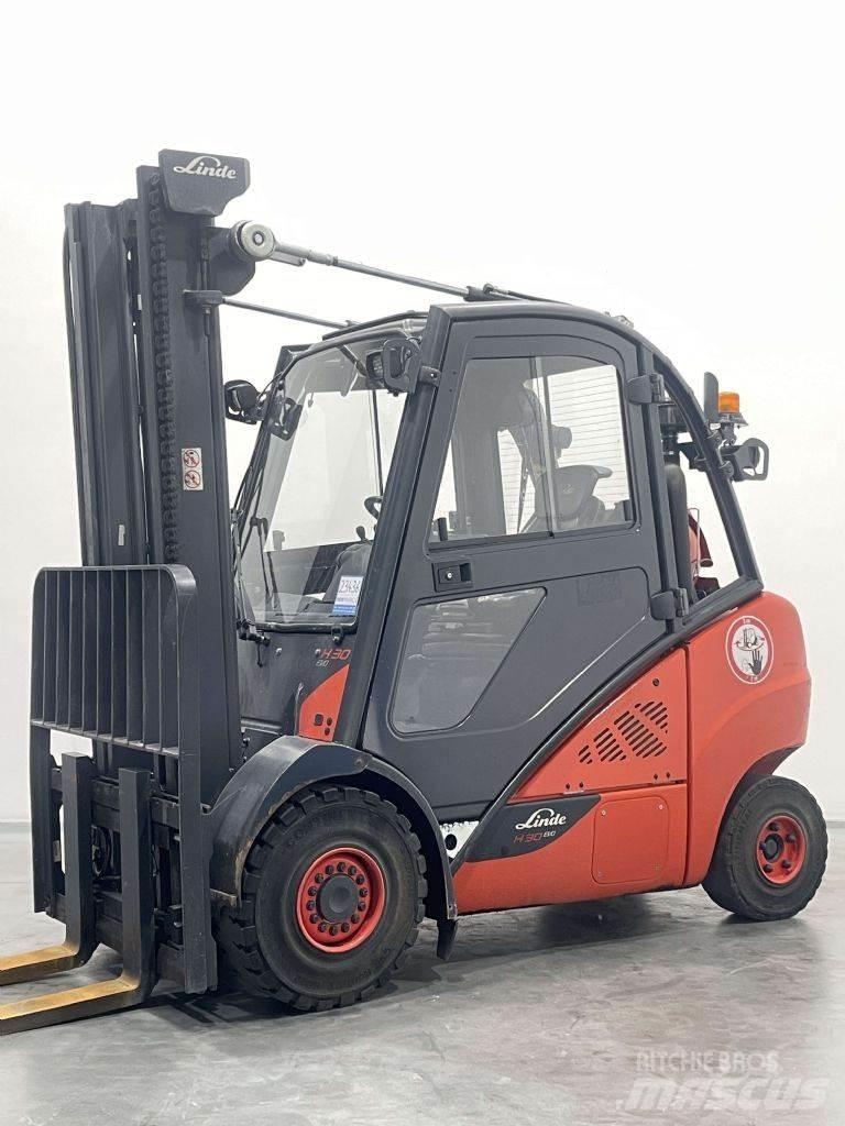 Linde H30T-02-393 Περονοφόρα ανυψωτικά κλαρκ με φυσικό αέριο LPG