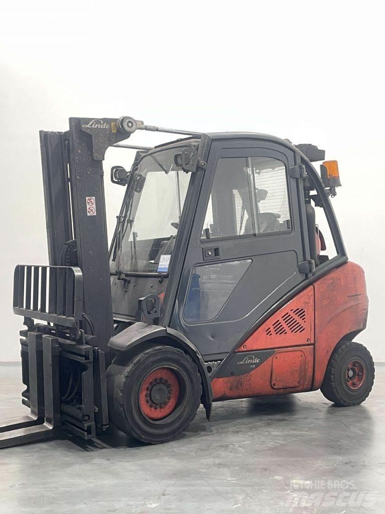 Linde H30T-02-393 Περονοφόρα ανυψωτικά κλαρκ με φυσικό αέριο LPG