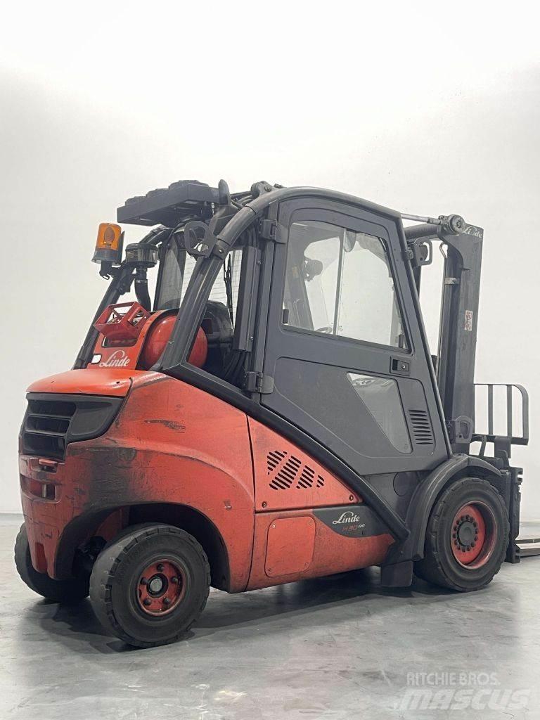 Linde H30T-02-393 Περονοφόρα ανυψωτικά κλαρκ με φυσικό αέριο LPG