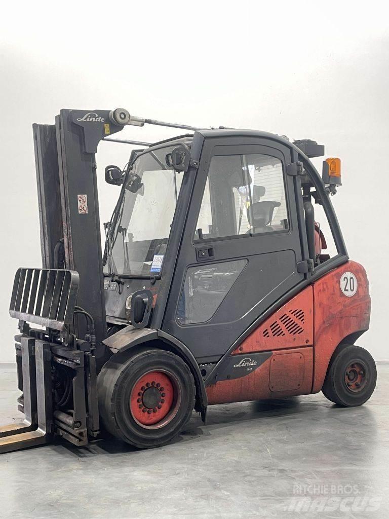 Linde H30T-02-393 Περονοφόρα ανυψωτικά κλαρκ με φυσικό αέριο LPG