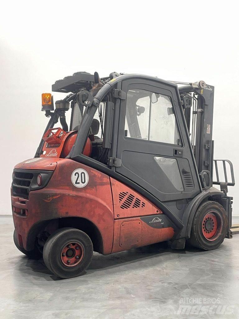 Linde H30T-02-393 Περονοφόρα ανυψωτικά κλαρκ με φυσικό αέριο LPG
