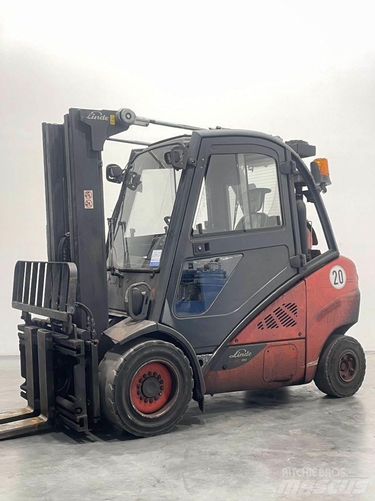 Linde H30T-02-393 Περονοφόρα ανυψωτικά κλαρκ με φυσικό αέριο LPG
