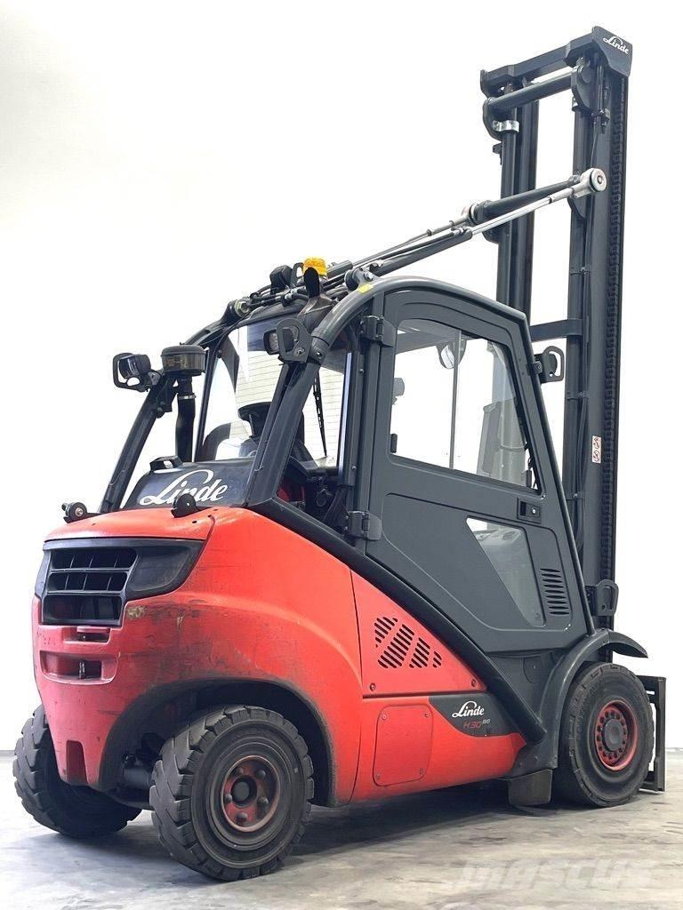 Linde H30T-393-EVO Περονοφόρα ανυψωτικά κλαρκ με φυσικό αέριο LPG