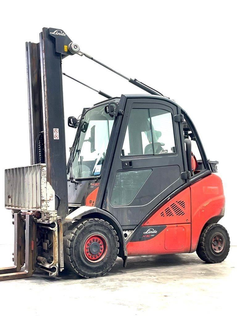 Linde H30T-393-EVO Περονοφόρα ανυψωτικά κλαρκ με φυσικό αέριο LPG