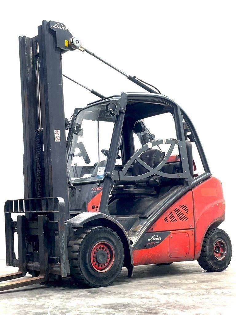 Linde H30T-393-EVO Περονοφόρα ανυψωτικά κλαρκ με φυσικό αέριο LPG