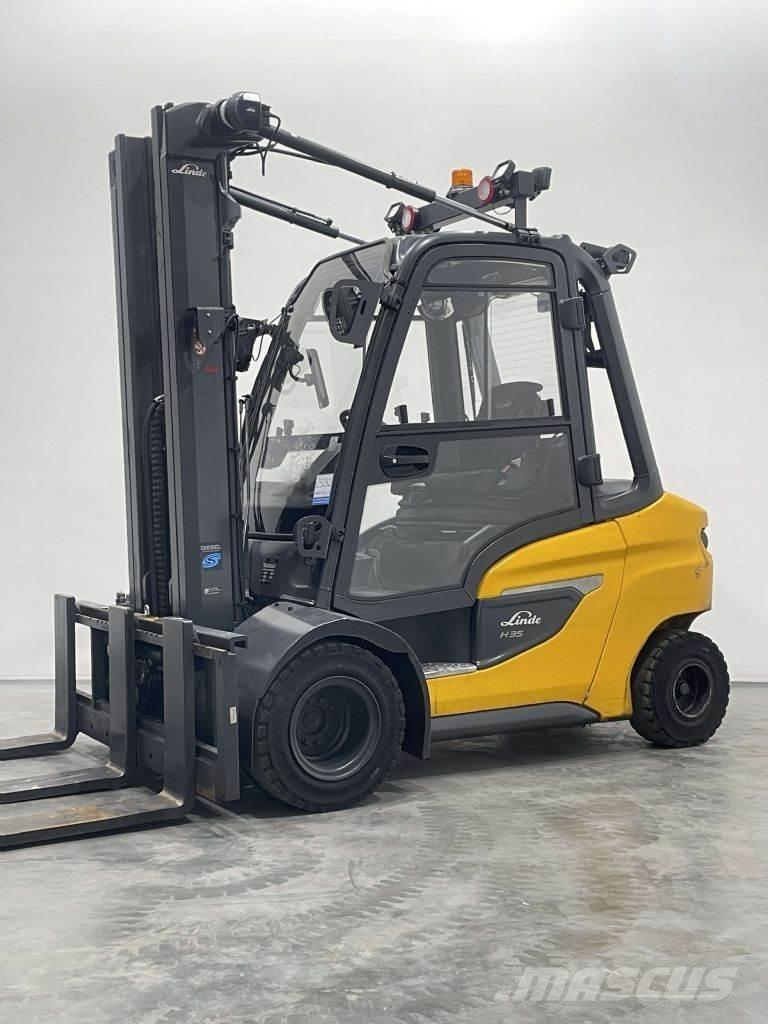 Linde H35D-01-1202 Πετρελαιοκίνητα Κλαρκ