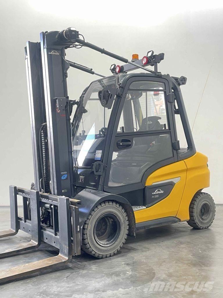 Linde H35D-01-1202 Πετρελαιοκίνητα Κλαρκ