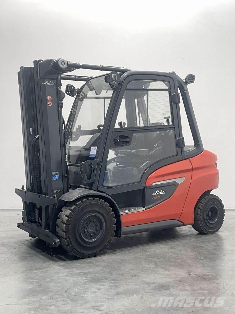 Linde H35D-01-1202 Πετρελαιοκίνητα Κλαρκ