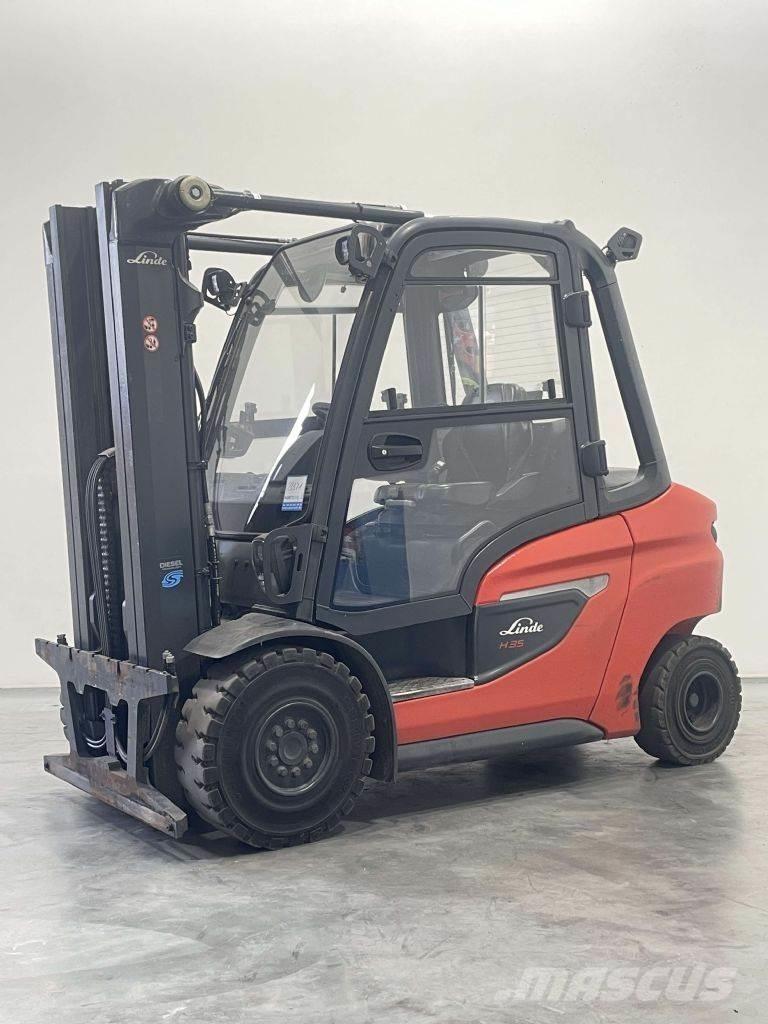 Linde H35D-01-1202 Πετρελαιοκίνητα Κλαρκ