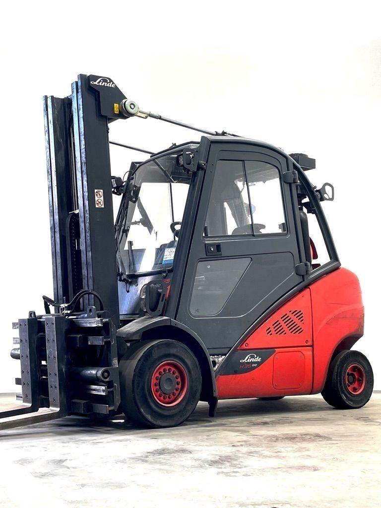 Linde H35T-393-EVO Περονοφόρα ανυψωτικά κλαρκ με φυσικό αέριο LPG
