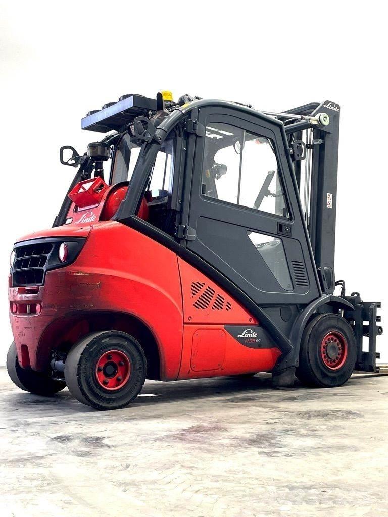 Linde H35T-393-EVO Περονοφόρα ανυψωτικά κλαρκ με φυσικό αέριο LPG