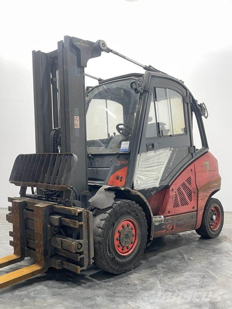 Linde H50D-02-394 Πετρελαιοκίνητα Κλαρκ