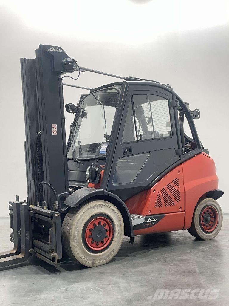 Linde H50T-02-394 Περονοφόρα ανυψωτικά κλαρκ με φυσικό αέριο LPG