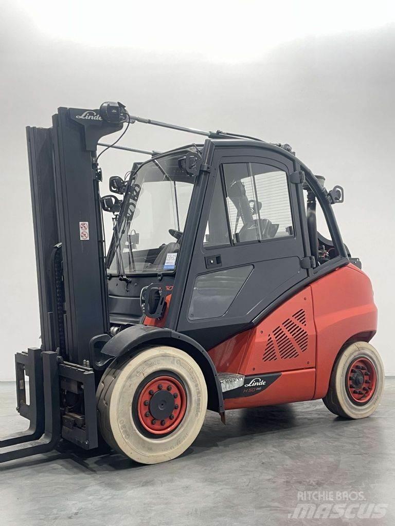 Linde H50T-02-394 Περονοφόρα ανυψωτικά κλαρκ με φυσικό αέριο LPG