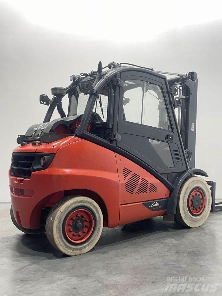 Linde H50T-02-394 Περονοφόρα ανυψωτικά κλαρκ με φυσικό αέριο LPG