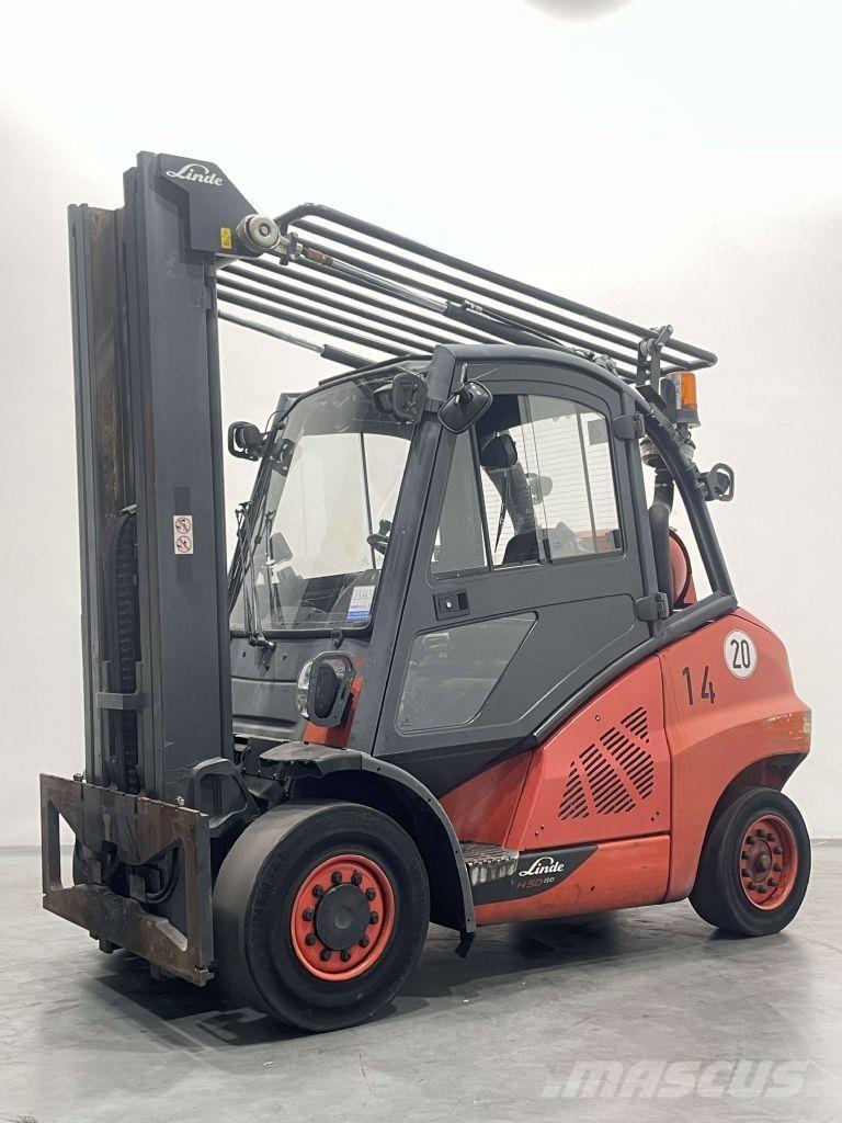 Linde H50T-02/600-394 Περονοφόρα ανυψωτικά κλαρκ με φυσικό αέριο LPG