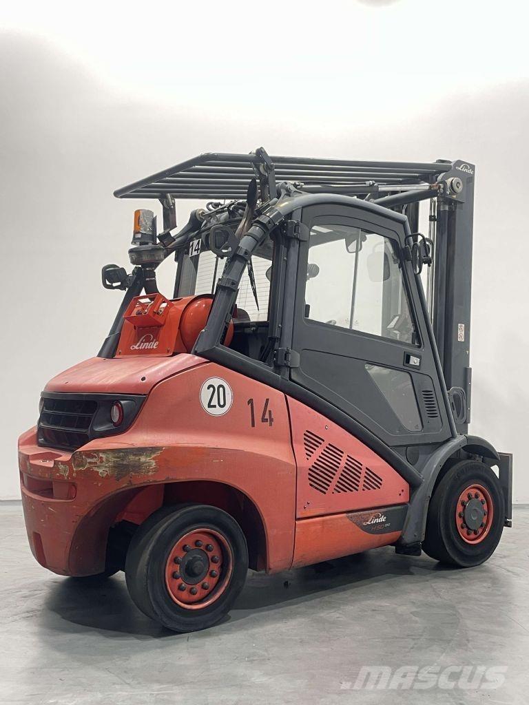 Linde H50T-02/600-394 Περονοφόρα ανυψωτικά κλαρκ με φυσικό αέριο LPG