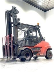 Linde H80T-03/900 Περονοφόρα ανυψωτικά κλαρκ με φυσικό αέριο LPG