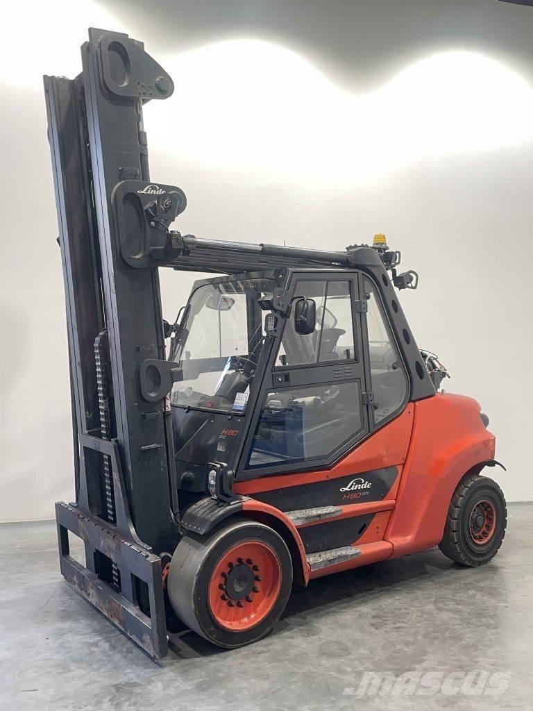 Linde H80T-03/900-396 Περονοφόρα ανυψωτικά κλαρκ με φυσικό αέριο LPG