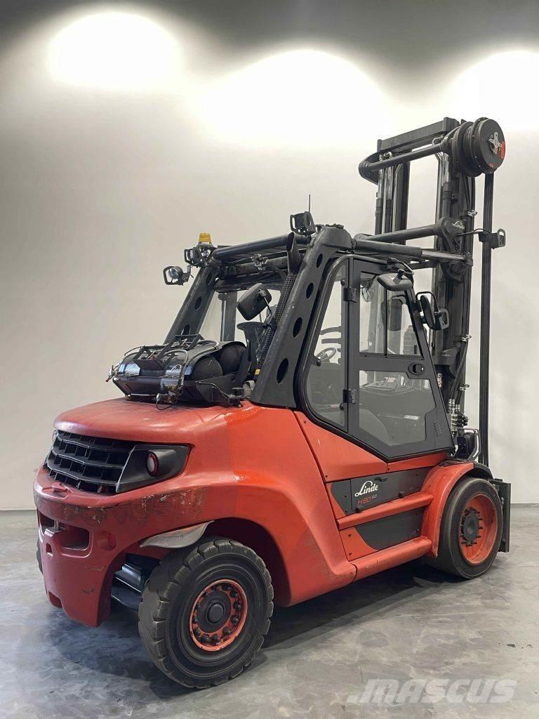 Linde H80T-03/900-396 Περονοφόρα ανυψωτικά κλαρκ με φυσικό αέριο LPG