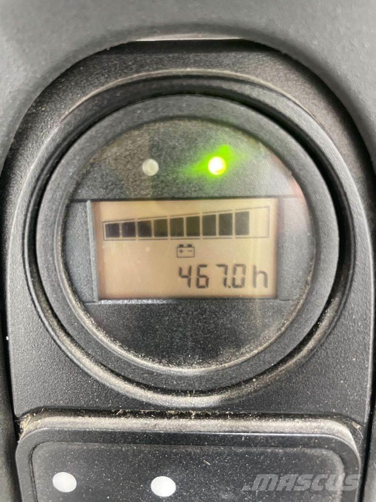 Linde L10B-1172 Παλετοφόρα πεζού χειριστή με ιστό