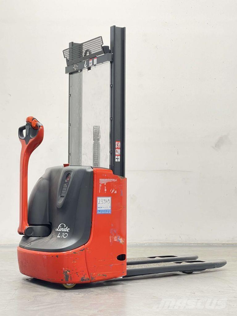 Linde L10B-1172 Παλετοφόρα πεζού χειριστή με ιστό