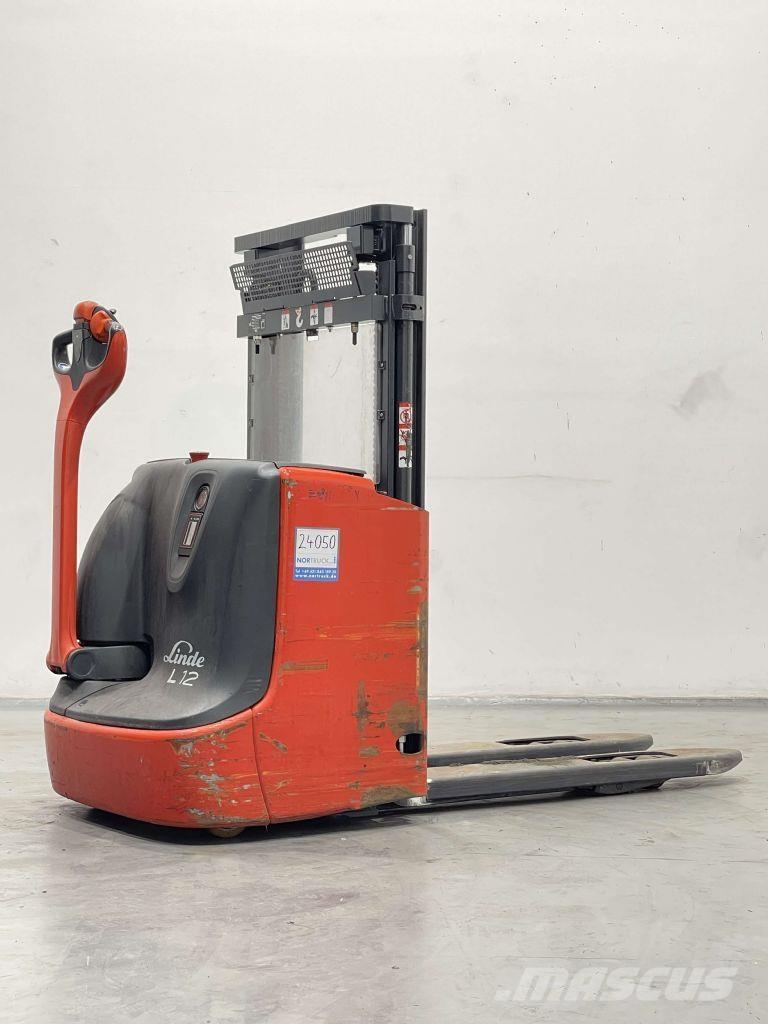 Linde L12i-1172 Παλετοφόρα πεζού χειριστή με ιστό