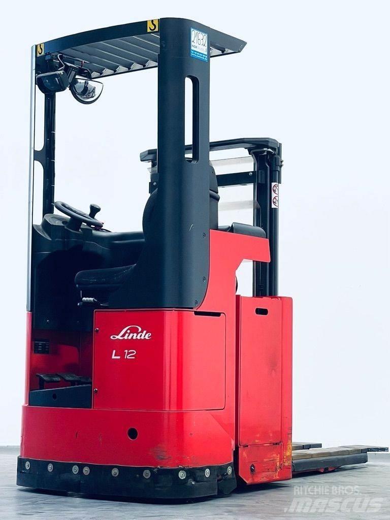 Linde L12R-379 Ηλεκτρικά παλετοφόρα με ιστό