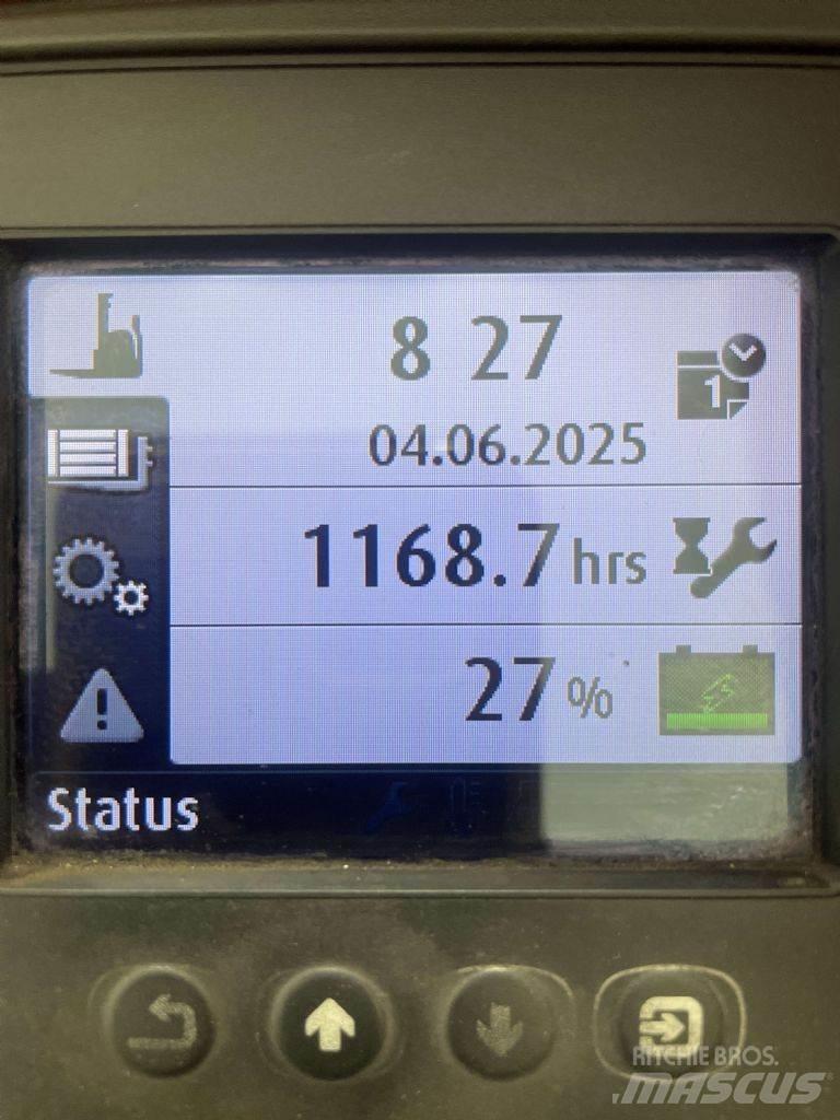 Linde L14-1173 Παλετοφόρα πεζού χειριστή με ιστό