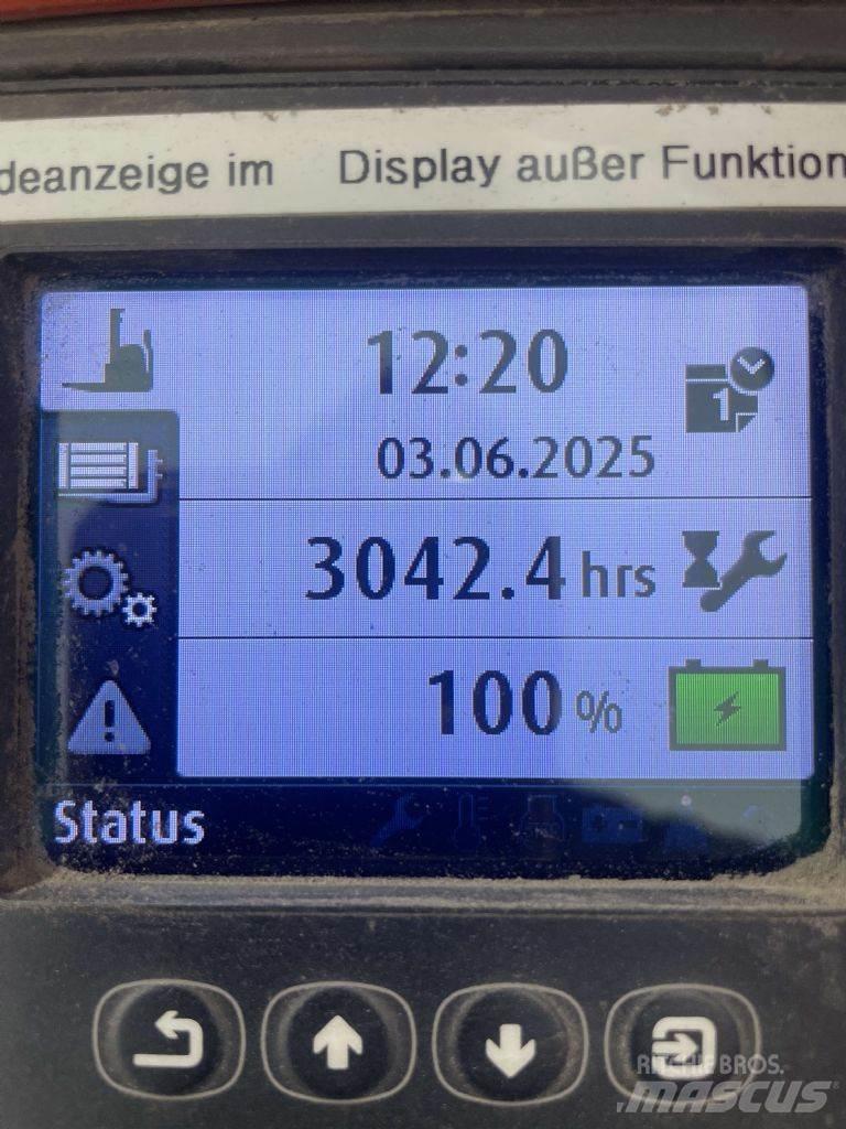 Linde L14-Li-Ion-1173 Παλετοφόρα πεζού χειριστή με ιστό