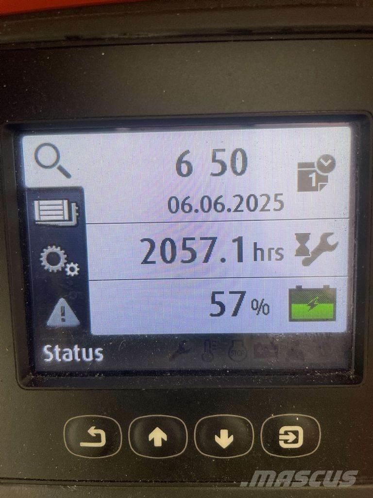 Linde L14-Li-Ion-1173 Παλετοφόρα πεζού χειριστή με ιστό
