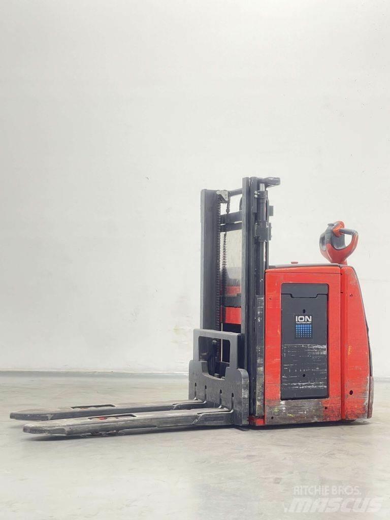 Linde L14-Li-Ion-1173 Παλετοφόρα πεζού χειριστή με ιστό
