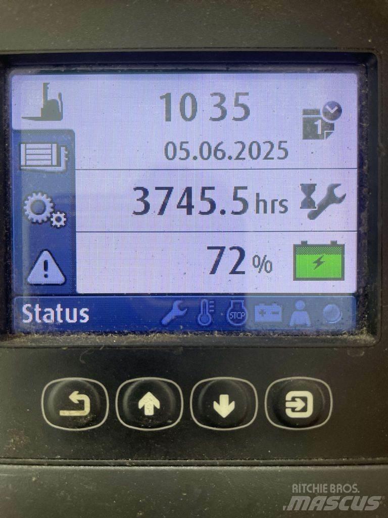 Linde L14-Li-Ion-1173 Παλετοφόρα πεζού χειριστή με ιστό