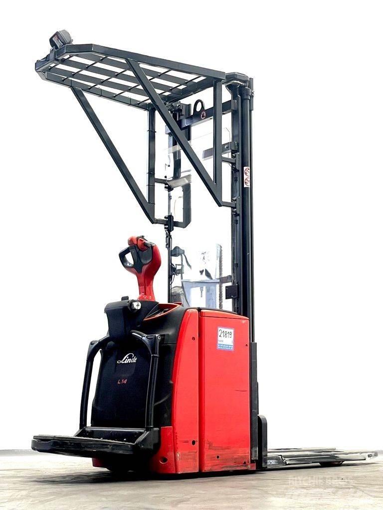 Linde L14AP-1173 Παλετοφόρα πεζού χειριστή με ιστό
