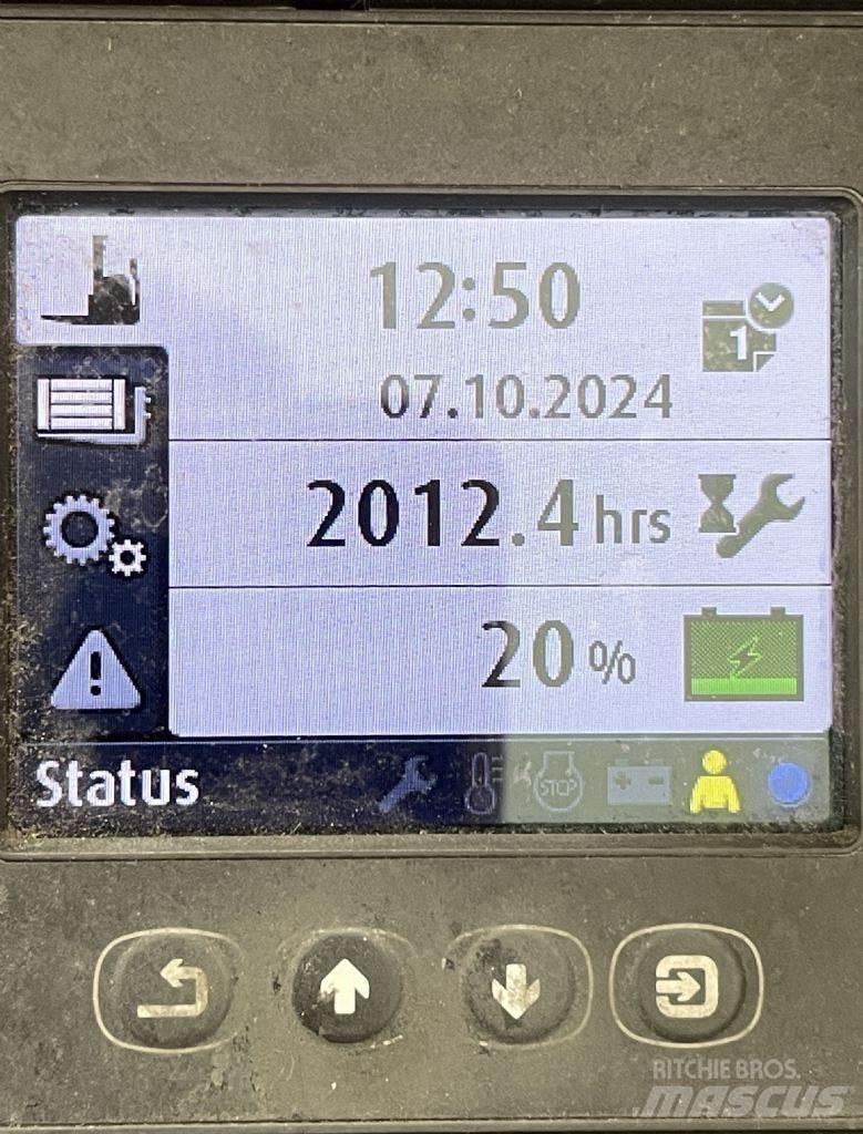 Linde L16 Παλετοφόρα πεζού χειριστή με ιστό