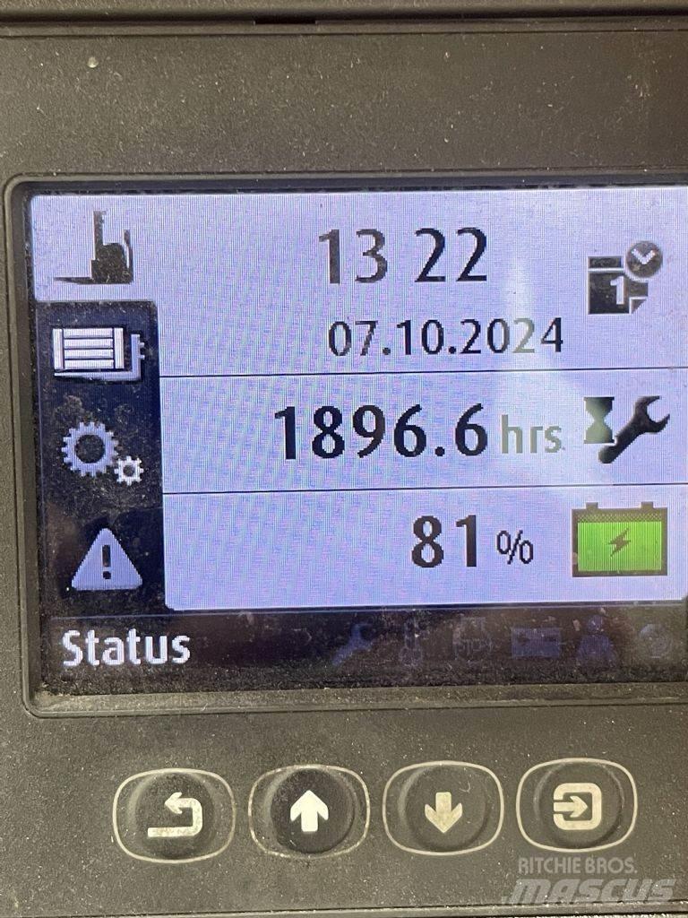 Linde L16 Παλετοφόρα πεζού χειριστή με ιστό