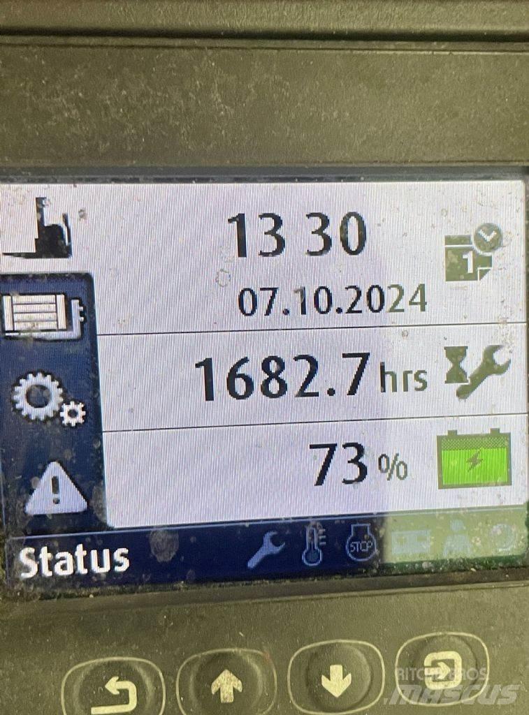 Linde L16 Παλετοφόρα πεζού χειριστή με ιστό