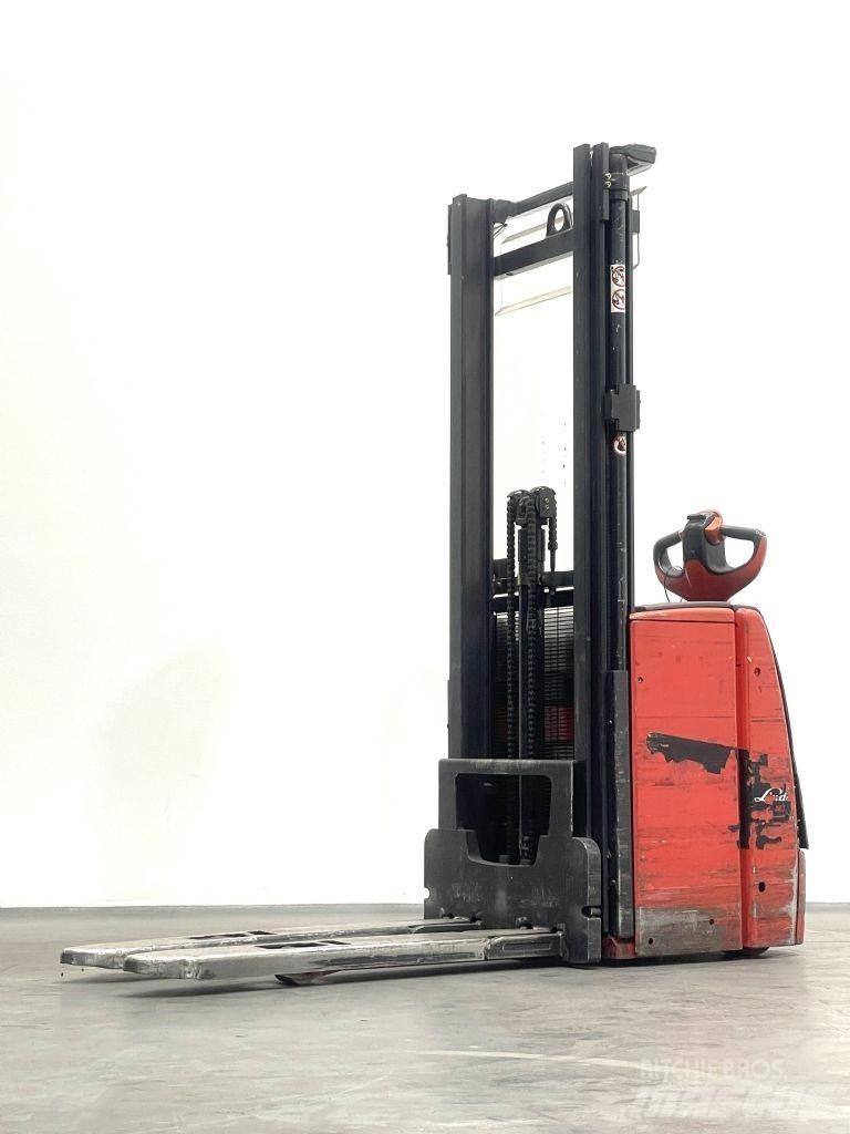 Linde L16 Παλετοφόρα πεζού χειριστή με ιστό